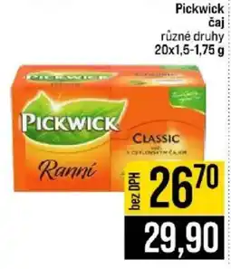 Jip Pickwick čaj nabídka