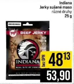 Jip Indiana jerky sušené maso nabídka