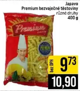 Jip Japavo Premium bezvaječné těstoviny nabídka