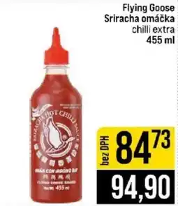Jip Flying Goose Sriracha omáčka chilli extra nabídka