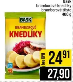 Jip Bask bramborové knedlíky nabídka