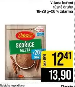 Jip Vitana skořice mletá nabídka