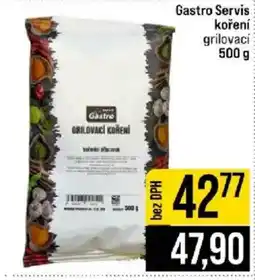 Jip Gastro grilovací koření nabídka