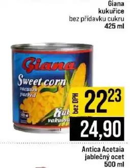 Jip Giana kukurice bez přídavku cukru nabídka