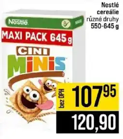 Jip Nestlé Cini Minis nabídka