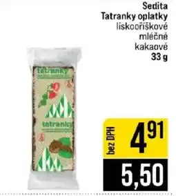 Jip Tatranky liskořiškové mléčné kakaové nabídka