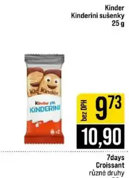 Jip Kinder Kinderini sušenky nabídka