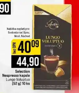 Jip Selection Nespresso kapsle Lungo Voluptuo nabídka