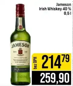 Jip Jameson Irish Whiskey nabídka