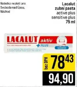 Jip Lacalut aktiv plus nabídka