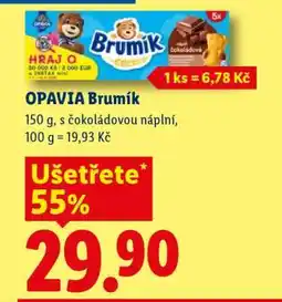 Lidl Opavia Brumík nabídka