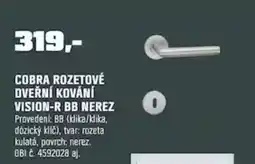 OBI Cobra rozetové dveřní kování vision-r bb nerez nabídka