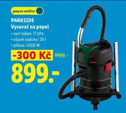 Lidl PARKSIDE Vysavač na popel nabídka