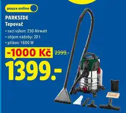 Lidl PARKSIDE Tepovač nabídka