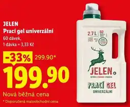 Lidl JELEN Prací gel univerzální, 60 dávek nabídka