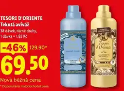 Lidl TESORI D'ORIENTE Tekutá aviváž, 38 dávek, různé druhy nabídka