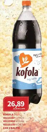 Kubík potraviny Kofola bez cukru nabídka