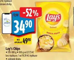 Albert Lay's Chips nabídka