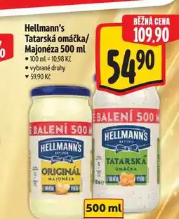 Albert Hellmann's Tatarská omáčka/ Majonéza nabídka