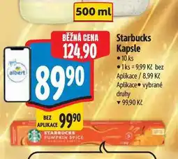 Albert Starbucks Kapsle 10 ks nabídka