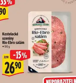 Albert Kostelecké uzeniny Rio-Ebro salám nabídka