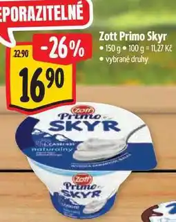 Albert Zott Primo Skyr nabídka