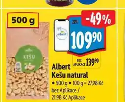 Albert Albert Kešu natural nabídka