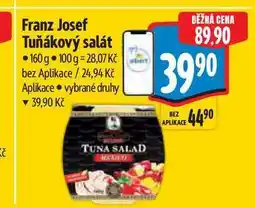 Albert Franz Josef Tuňákový salát nabídka