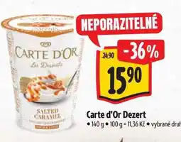 Albert Carte d'Or Dezert nabídka