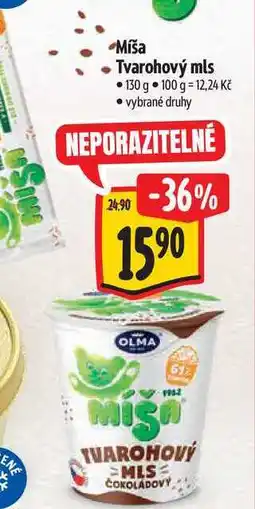 Albert Míša Tvarohový mls nabídka