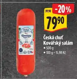 Albert Česká chuť Kovářský salám nabídka