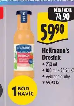 Albert Hellmann's Dresink nabídka