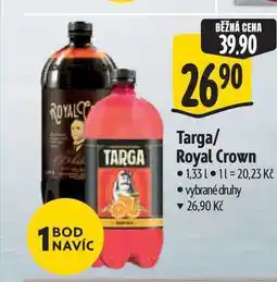 Albert Targa/ Royal Crown nabídka
