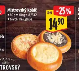 Albert Mistrovský koláč nabídka