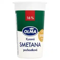 Albert Olma Kysaná smetana pochoutková 16% nabídka