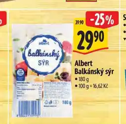 Albert Albert Balkánský sýr nabídka