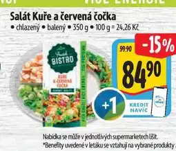 Albert Salát Kuře a červená čočka nabídka