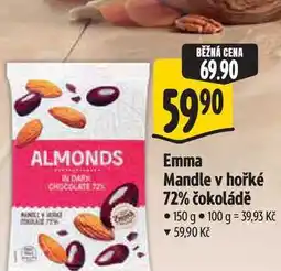 Albert Emma Mandle v hořké 72% čokoládě nabídka