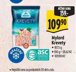 Albert Mylord Krevety nabídka
