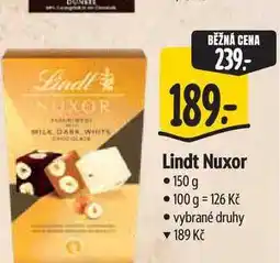 Albert Lindt Nuxor nabídka