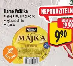 Albert Hamé Paštika nabídka