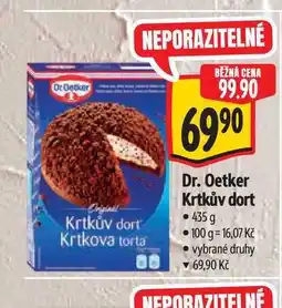 Albert Dr. Oetker Krtkův dort nabídka