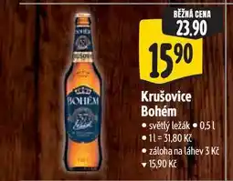 Albert Krušovice Bohém nabídka