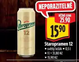 Albert Staropramen 12 nabídka