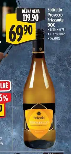 Albert Solicello Prosecco Frizzante DOC nabídka