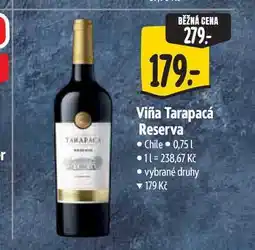Albert Viña Tarapacá Reserva nabídka