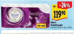 Albert Albert Toaletní papír 4vrstvý 16 rolí nabídka