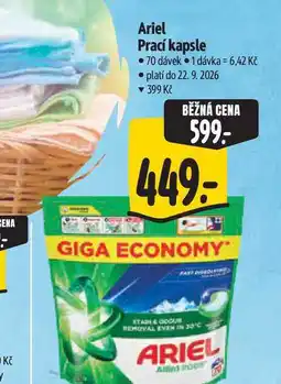 Albert Ariel Prací kapsle 70 dávek nabídka