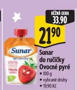 Albert Sunar do ručičky Ovocné pyré nabídka