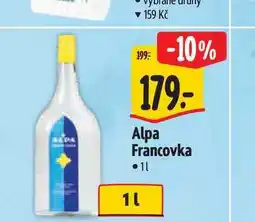 Albert Alpa Francovka nabídka